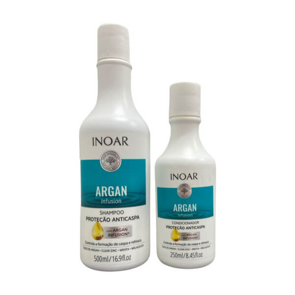 Duo anticaspa Óleo de Argan Inoar Duo anticaspa Óleo de Argan Inoar