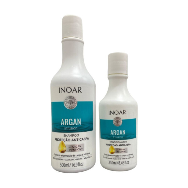 Duo antipelliculaire Argan Oil Inoar 