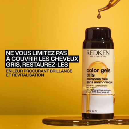 Coloração sem amônia 8G açúcar de amêndoa Color Gels Oils Redken 60ML