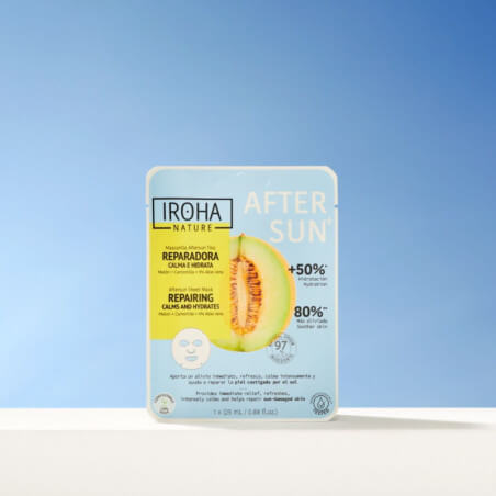 Masque facial reparador pós-sol Iroha Nature