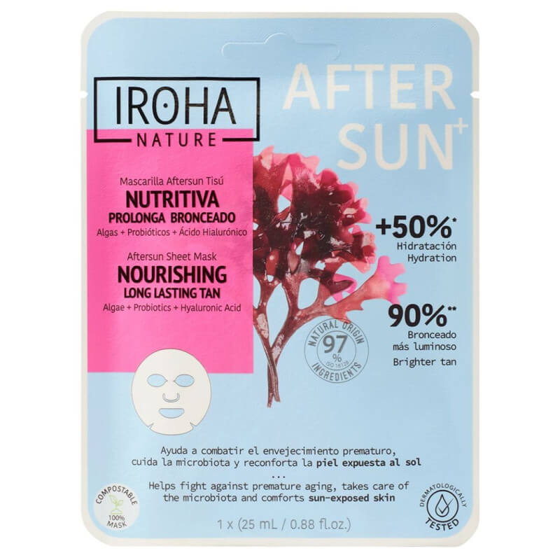 Masque visage anti-âge Noni & Acide hyaluronique Natural Extract Iroha Nature