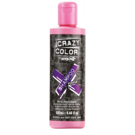 Shampooing re-activant violet CRAZY COLOR 250ML
