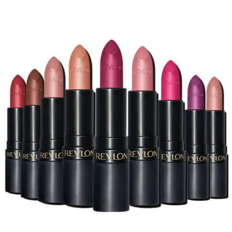 Rouge à lèvres Super Lustrous Mat Revlon 12 teintes
