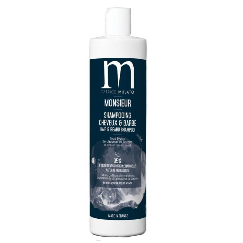 Champô para Cabelo e Barba Monsieur Patrice Mulato 200ML