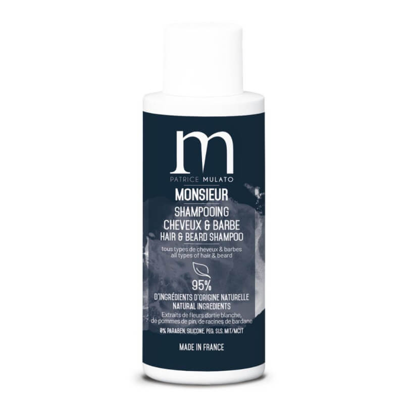 Champô para Cabelo e Barba Monsieur Patrice Mulato 200ML