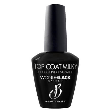 Top coat acabado milkygloss sin toallita Beautynails 12ML