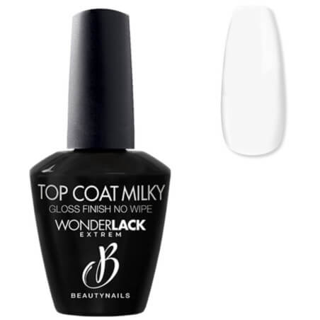 Top coat acabado milkygloss sin toallita Beautynails 12ML