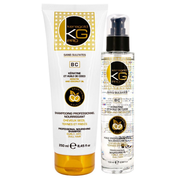 Shampoo nutriente BC Keragold tubo 250ML