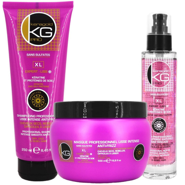 Shampoo lisciante anticrespo Keragold XL 250ML
