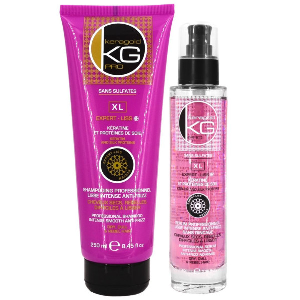 Keragold XL anti-frizz smoothing shampoo 250ML