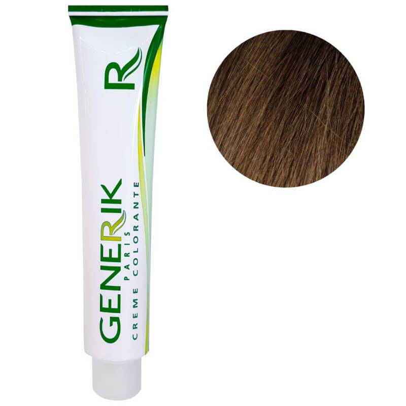 Générik Coloration sans ammoniaque n°6.77 blond foncé marron profond 100ML