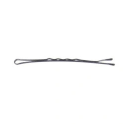 Pinces métal 70 mm ondulées Noires Sibel 25 pcs