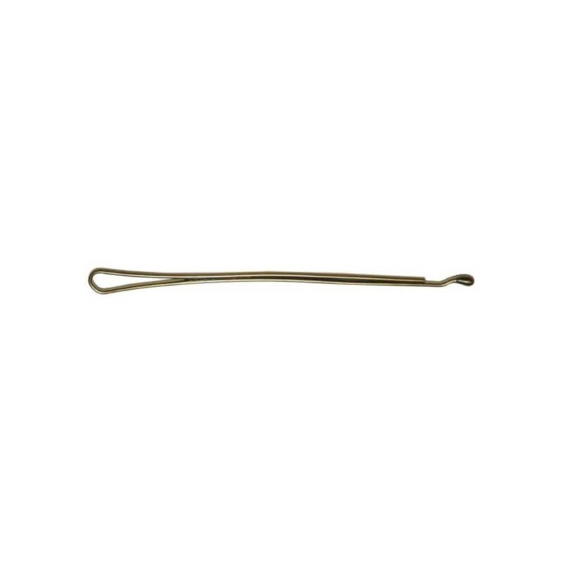 Metal pliers 70 mm straight golden Sibel 25 pcs