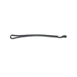 Pinces métal 70 mm droites Noires Sibel 25 pcs