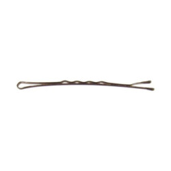 Pinças de metal onduladas marrons de 60 mm Sibel 300 unidades