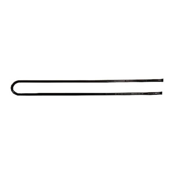 Metal pins 60 mm straight Black Sibel 25 pcs