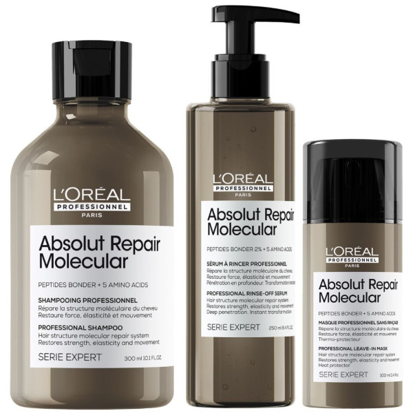 L'Oreal Professional Absolut Repair Molecular Shampoo 300ML
