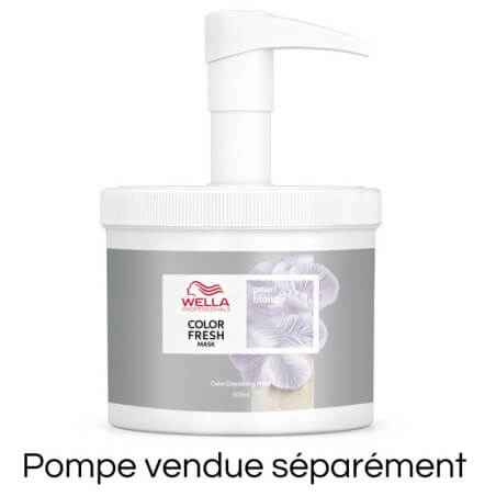 Masque colorant Pearl blonde Color fresh Mask Wella 150ML  