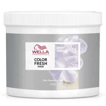 Masque colorant Pearl blonde Color fresh Mask Wella 500ML