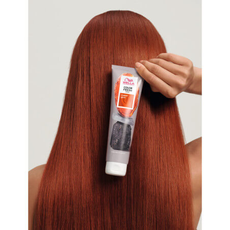 Máscara colorante Copper Glow Color Fresh Mask da Wella 150ML