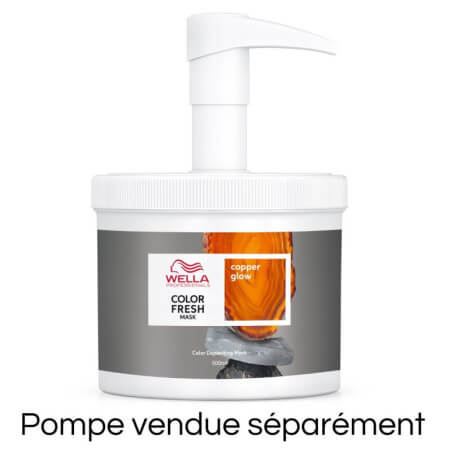 Gekleurde masker Koperen gloed Color Fresh Mask van Wella 150ML