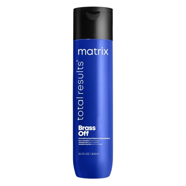 Shampoing Neutralisant de reflets indésirables orangés/cuivrés Brass Off Matrix 1L