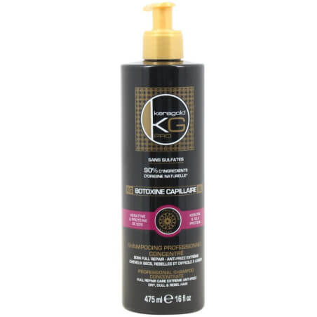 Champô profundo alisante XL botoxina Keragold 475ML