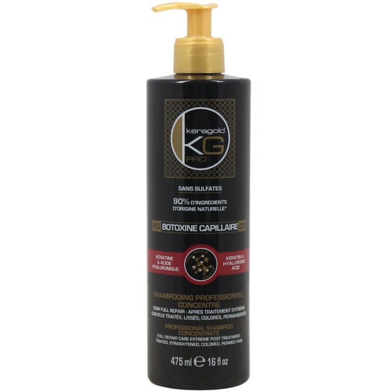 Champô de tratamento profundo pós-tratamento com botoxina DD Keragold 475ML