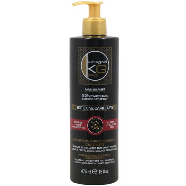 Champô de tratamento profundo pós-tratamento com botoxina DD Keragold 475ML Champô de tratamento profundo pós-tratamento com botoxina DD Keragold 475ML