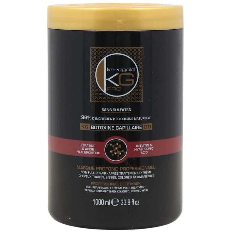Masque de tratamento profundo pós-Botox DD com Keragold 1L