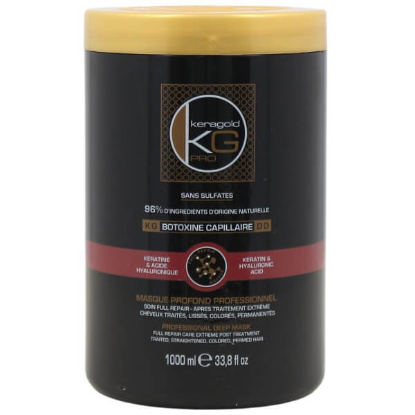 Masque de tratamento profundo pós-Botox DD com Keragold 1L Masque de tratamento profundo pós-Botox DD com Keragold 1L