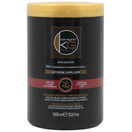 Masque de tratamento profundo pós-Botox DD com Keragold 1L