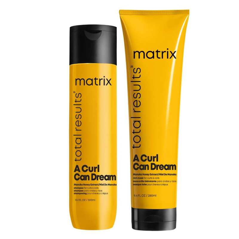Duo cheveux bouclés A Curl Can Dream Matrix