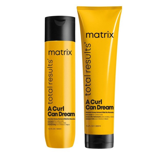 A Curl Can Dream Matrix Curly Hair Duo