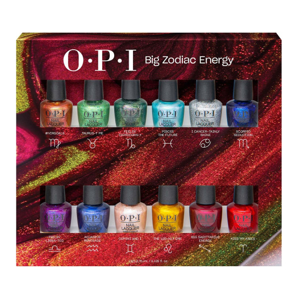 OPI Vernis à ongles kit de 12 mini vernis Big Zodiac Energy