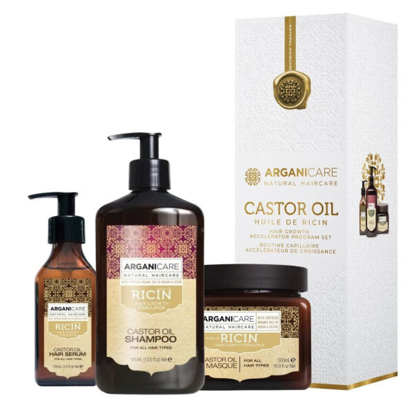 Coffret Ricin Shampooing + Masque + Sérum Arganicare