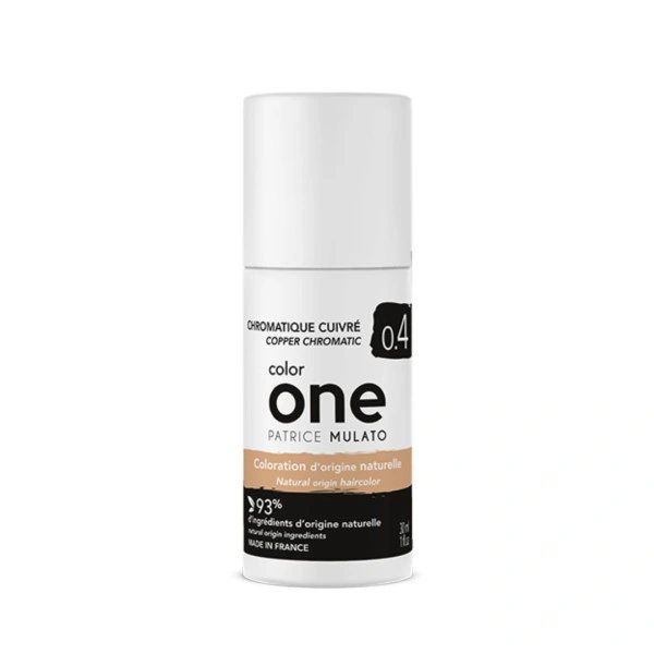 Coloration Color One 0.4 chromatique cuivré Patrice Mulato 100ML Coloration Color One 0.4 chromatique cuivré Patrice Mulato 100ML