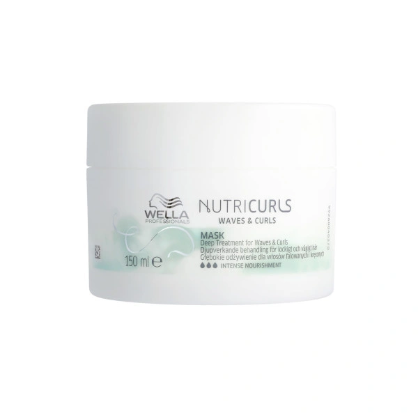 Masque profond anti-frisottis boucles/ondulations Nutricurls Wella 150ML