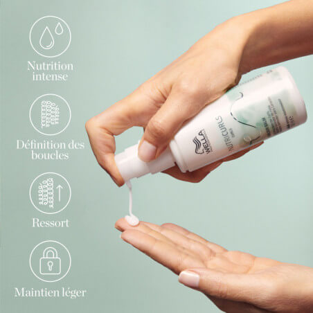 Definição de Bálsamo para Cabelos Cacheados Curlixir Nutricurls Wella 150ML.