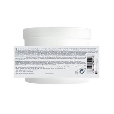 Mascarilla profunda antiencrespamiento para rizos/ondas Nutricurls Wella 500ML.