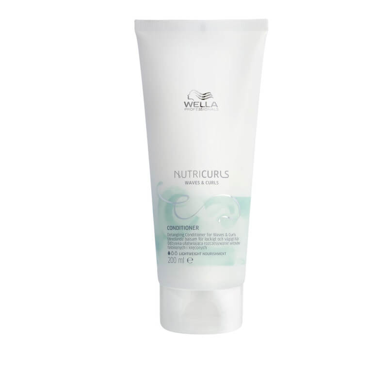 Ontwarrende conditioner voor krullend/golvend haar Nutricurls Wella 200ML