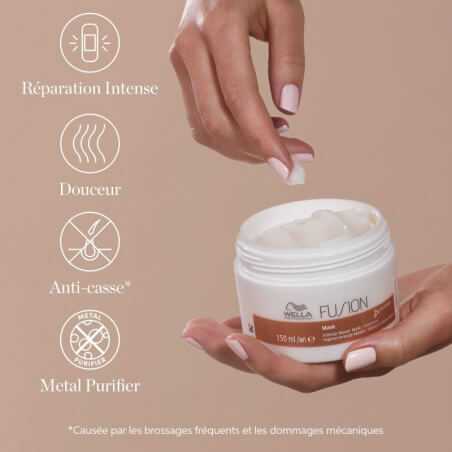 Beschadigd haar masker Fusion Wella 75ML