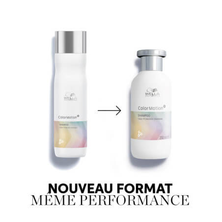 Gekleurde en beschadigde haarshampoo Color Motion Wella 250ML.
