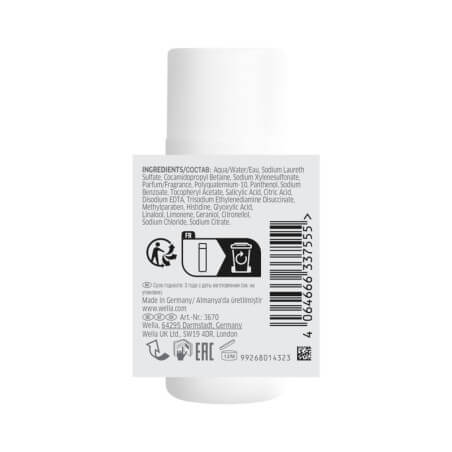 Gekleurde en beschadigde haarshampoo Color Motion Wella 50ML.