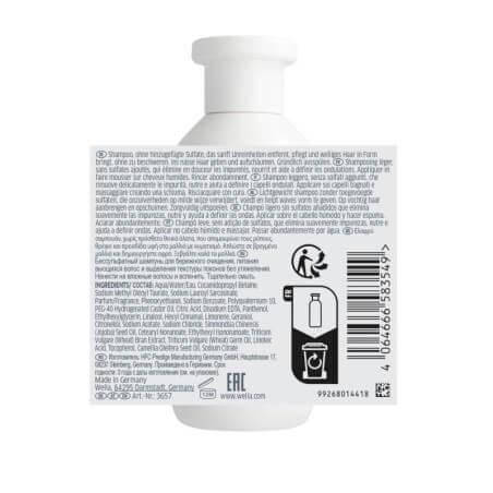 Wella Nutricurls champú cabello ondulado 250ML