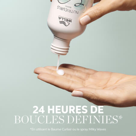 Champô para cabelos ondulados Nutricurls Wella 250ML
