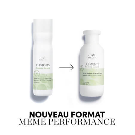 Shampooing régénérant Elements Renewing Wella 250ML