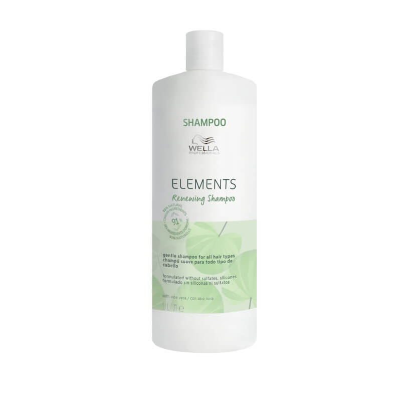 Regenerende shampoo Elements Renewing Wella 1L