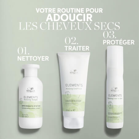 Shampooing régénérant Elements Renewing Wella 500ML