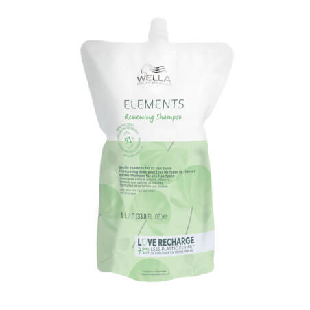 Recambio Champú Renovador Wella Elements 1L